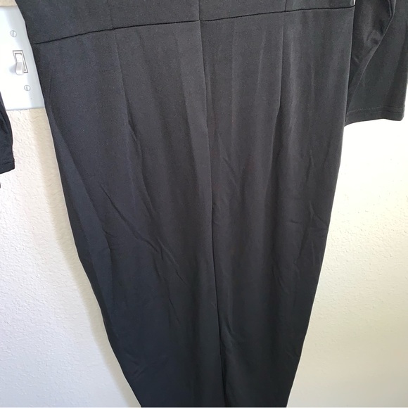 NWT Fancyqube Long Black Gothic Dress - Picture 5 of 12